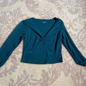 Wild fable long sleeve waffle shirt